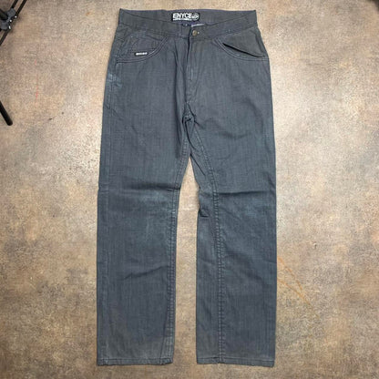 Enyce 00s graphic grey black baggy jeans