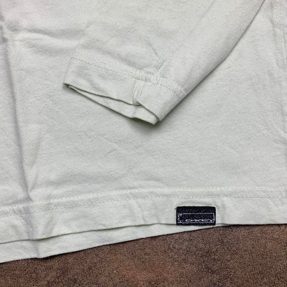 Oakley 00s mint-white graphic long sleeve tee