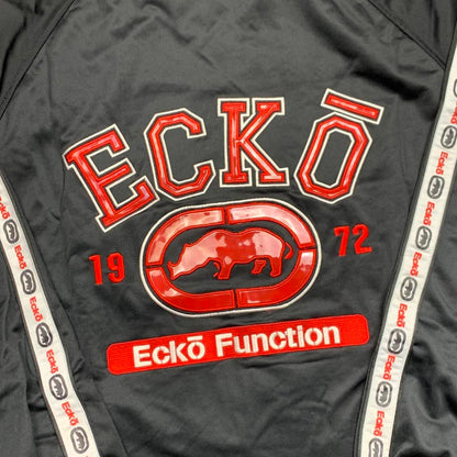 Ecko Function 00s graphic black red zip jacket