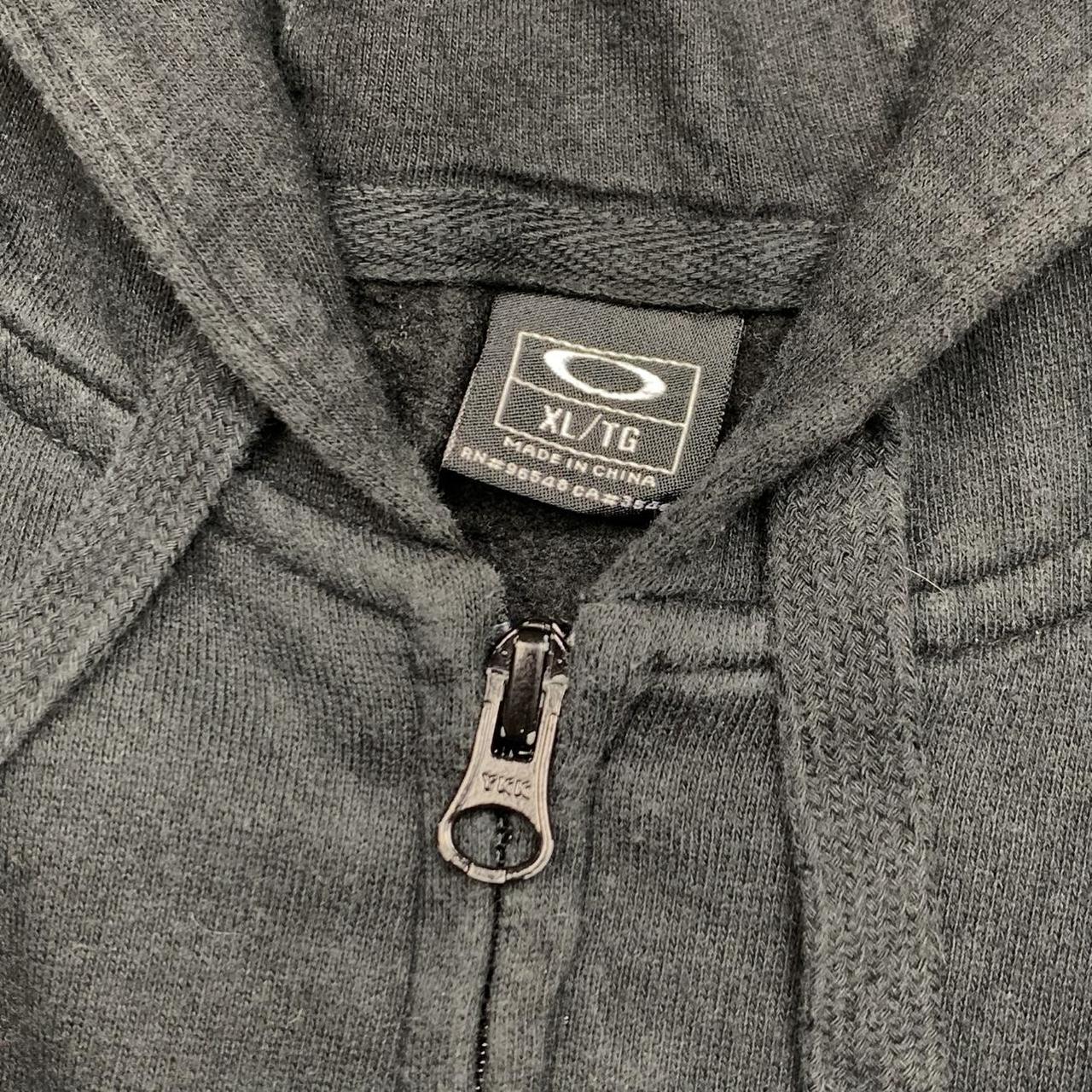 Oakley x Infinite Hero 00s black baggy zip hoodie