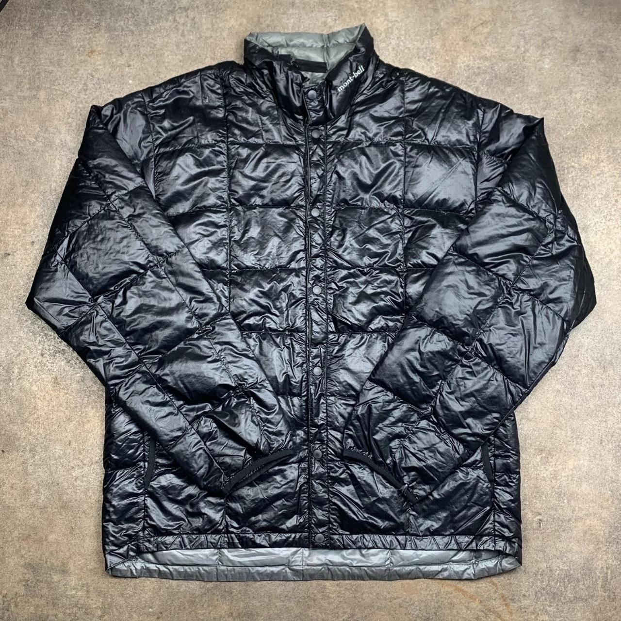 Montbell 00s black puffer lined jacket