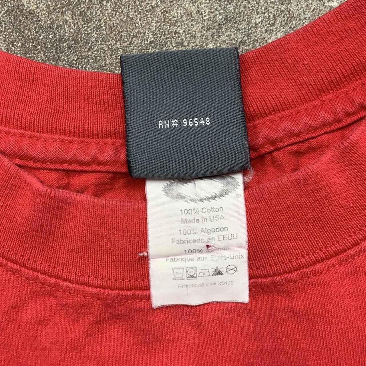 Oakley Software 90s red boxy logo tee