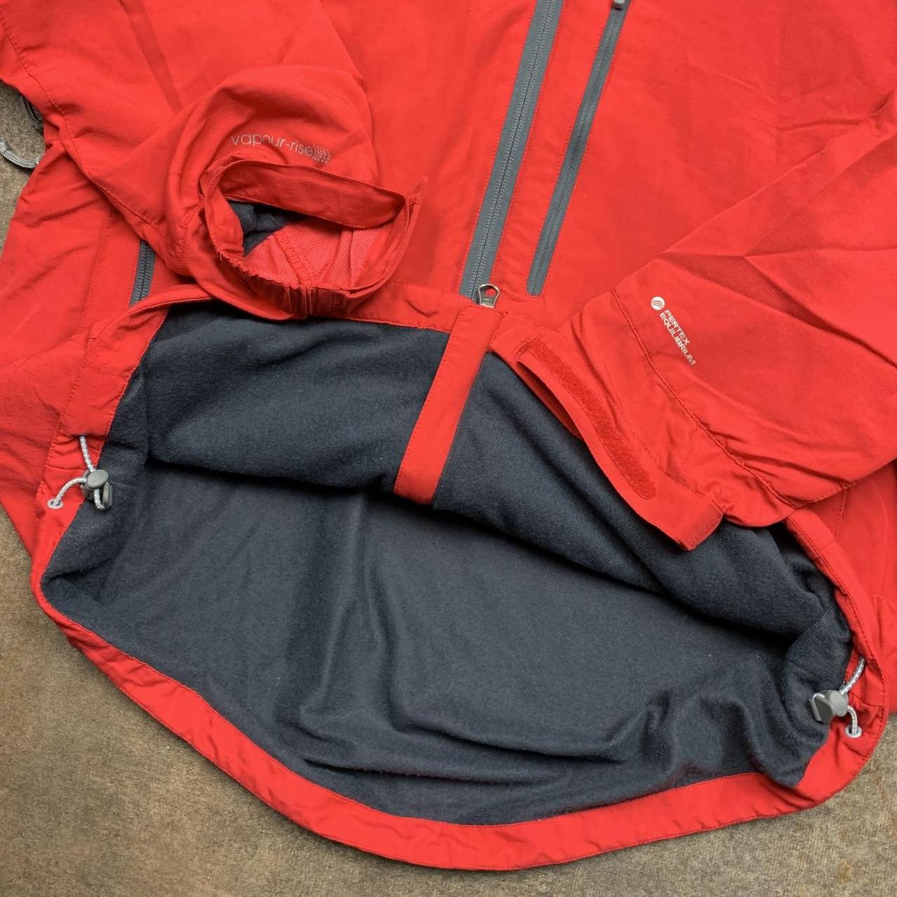 Rab Vapour Rise red utilised ski jacket