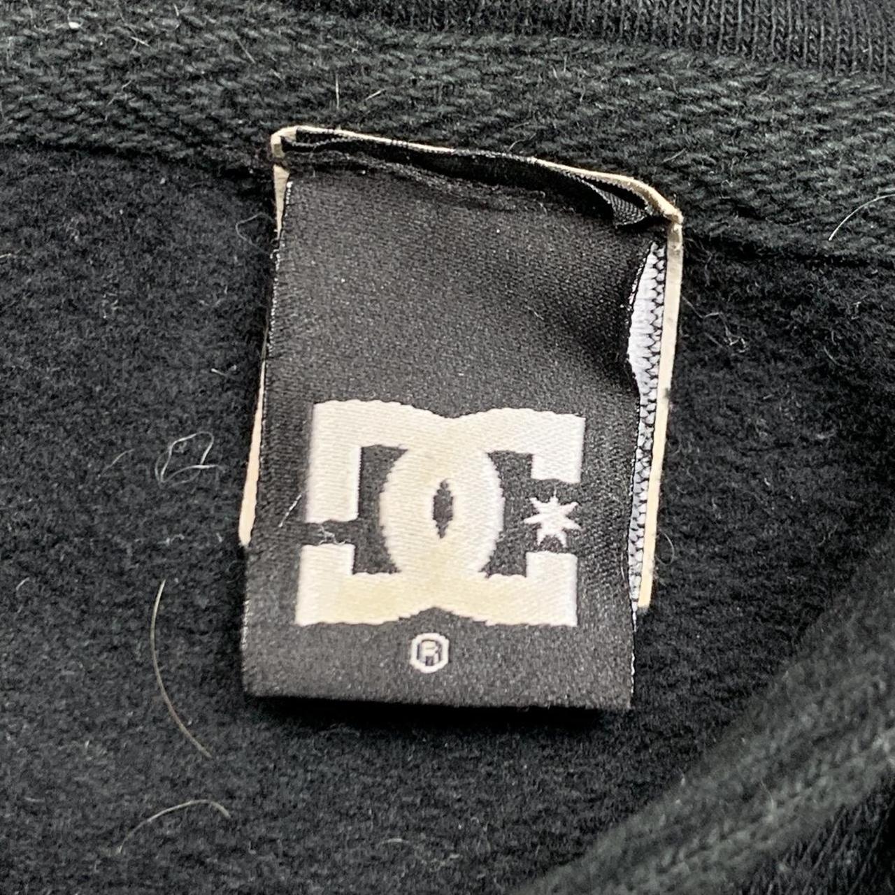 DC Shoes 00s Ken Block black grunge graphic zip hoodie