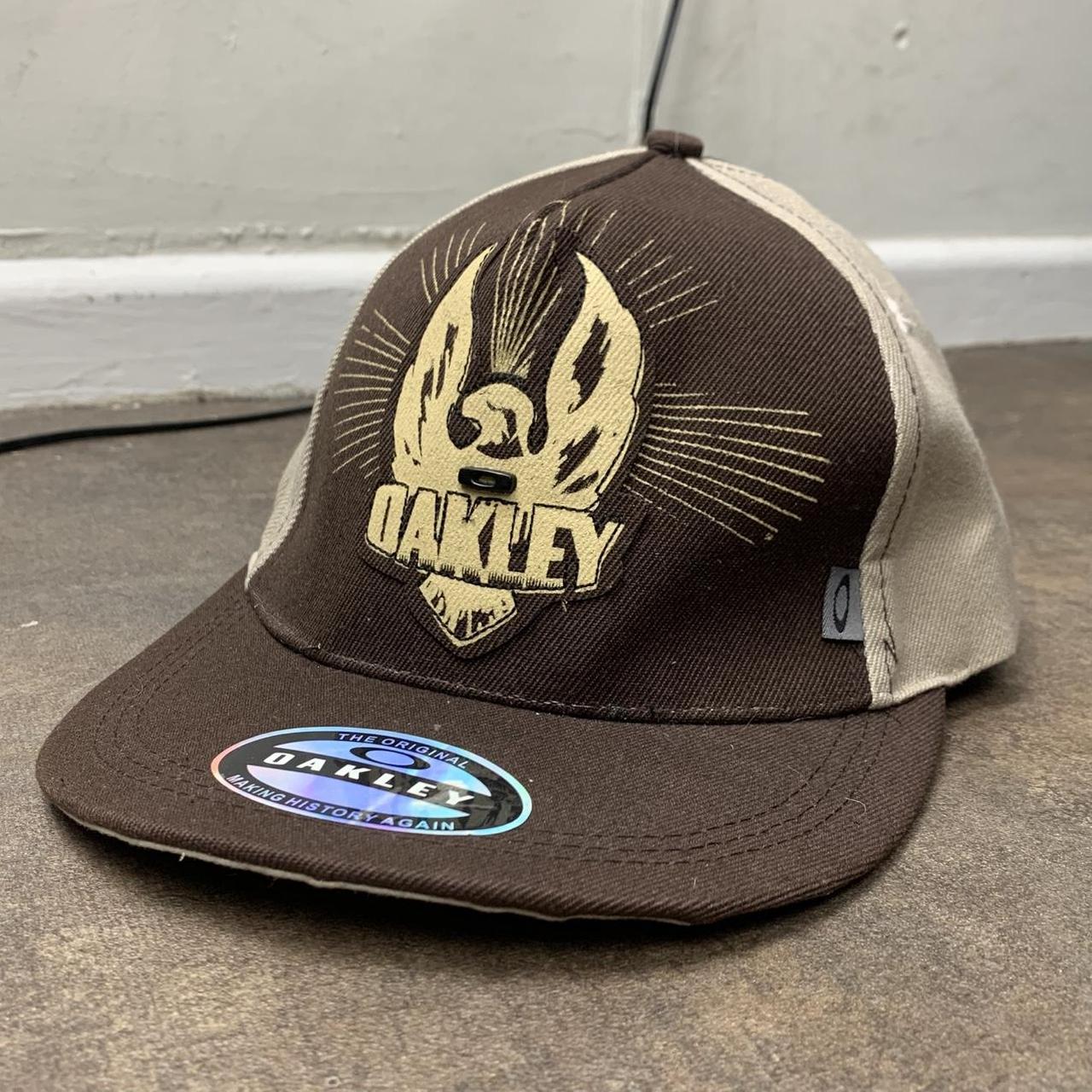 Oakley Software 00s graphic brown beige cap