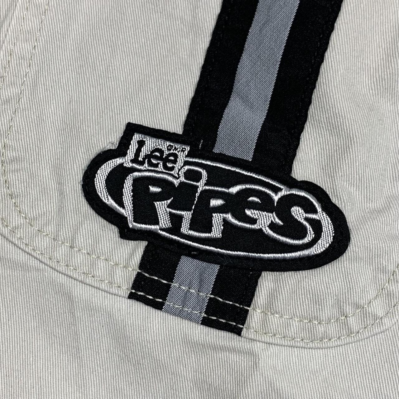 Lee Pipes 00s baggy cream white jeans