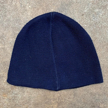 DC Shoes 00s graphic navy white beanie