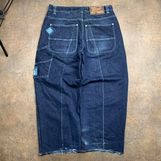 Pelle Pelle 90s baggy graphic carpenter denim jeans