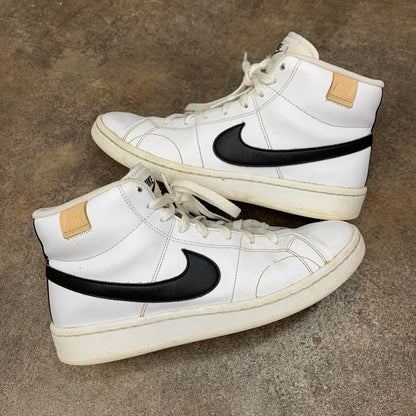 Nike 00s Court Royale white black trainers