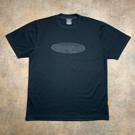 Oakley Software 90s black graphic breathable gym tee