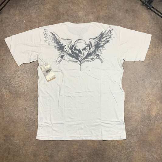 Oakley Flying Tiger 00s white graphic tee