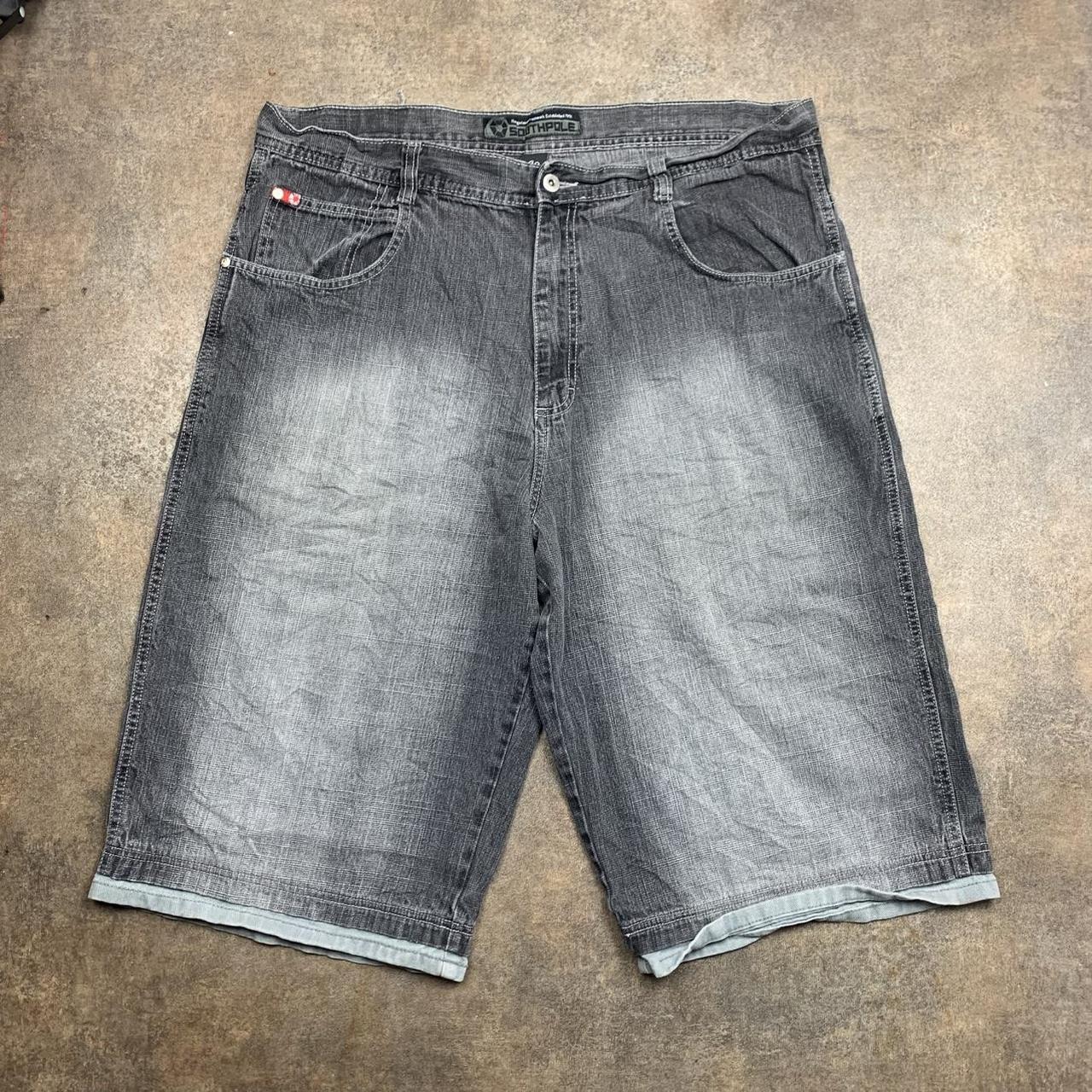 Southpole 00s red tab baggy jorts (40")