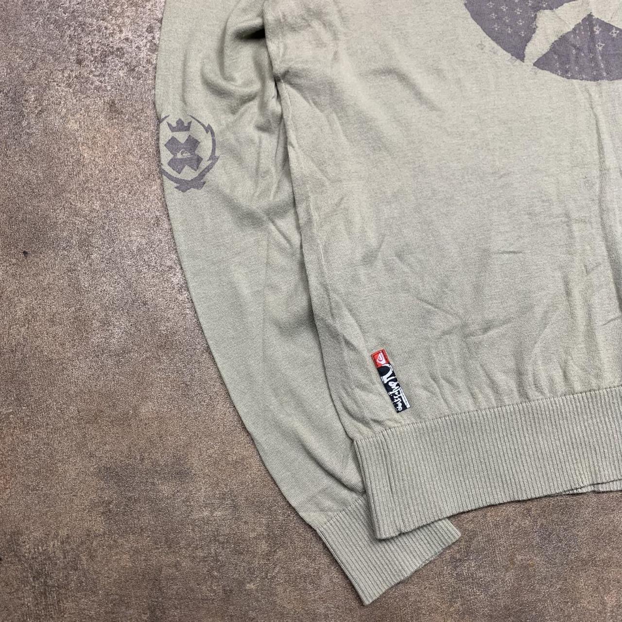 Quiksilver 00s graphic sweater (S)