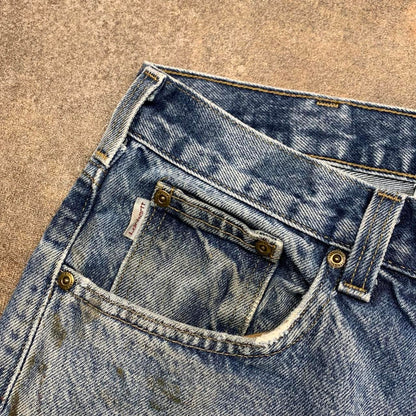 Carhartt 00s blue baggy denim jeans