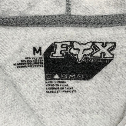 Fox Racing x Red Bull graphic grey zip hoodie