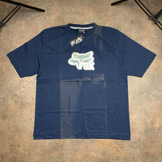 Fox Racing 00s navy graphic tee