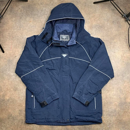 Quiksilver Roxy navy ski utilised jacket