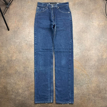 Levi's Silvertab vintage 00s straight leg navy denim jeans