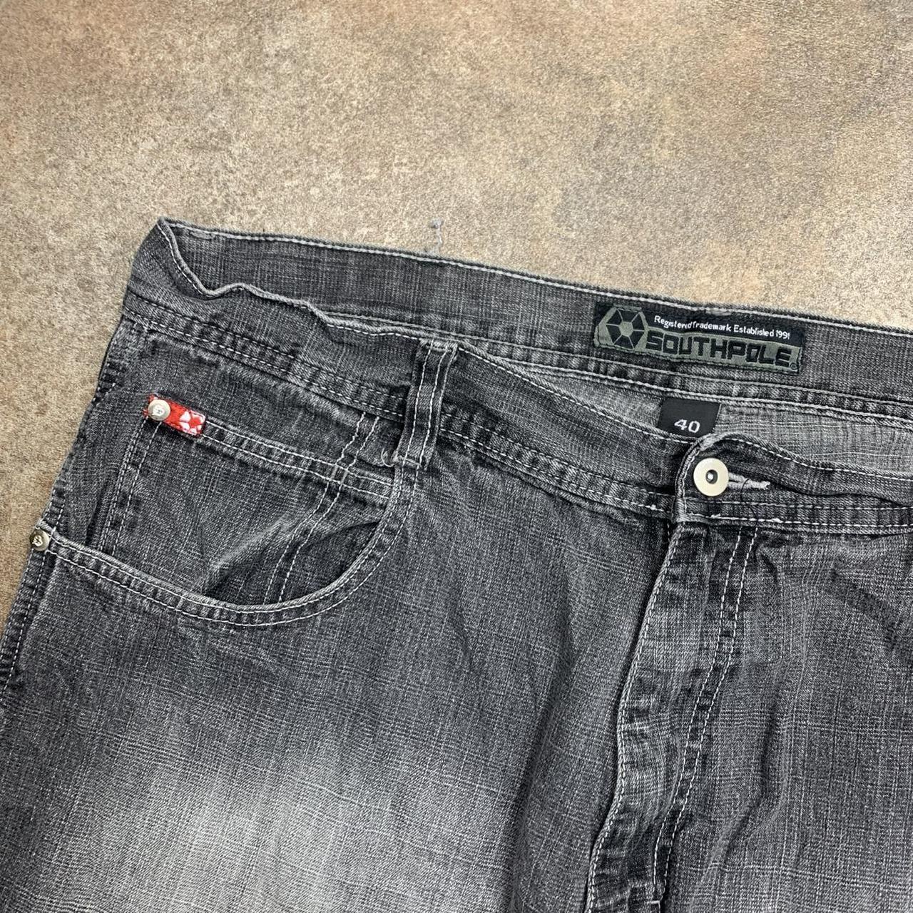 Southpole 00s red tab baggy jorts (40")