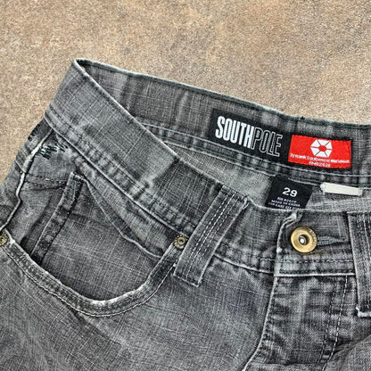 Southpole 00s baggy grey jeans