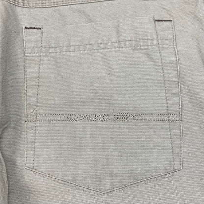 Oakley 00s cream beige baggy logo jeans