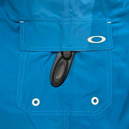 Oakley Software 00s blue baggy boardshorts