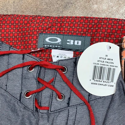 Oakley Software 00s grey baggy boardshorts