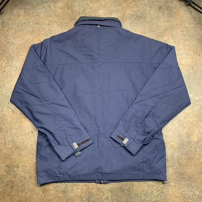 Mambo 90s navy graphic utilised ski jacket