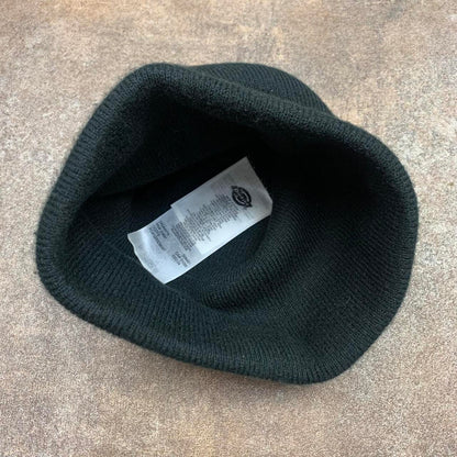 Dickies black logo beanie