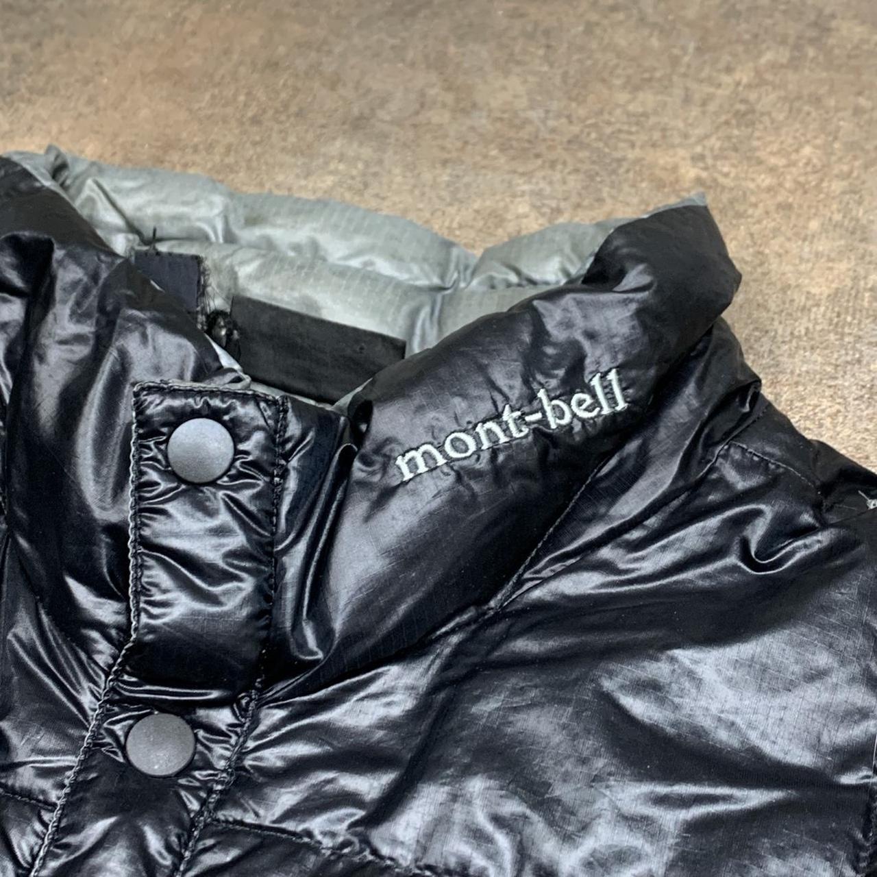 Montbell 00s black puffer lined jacket