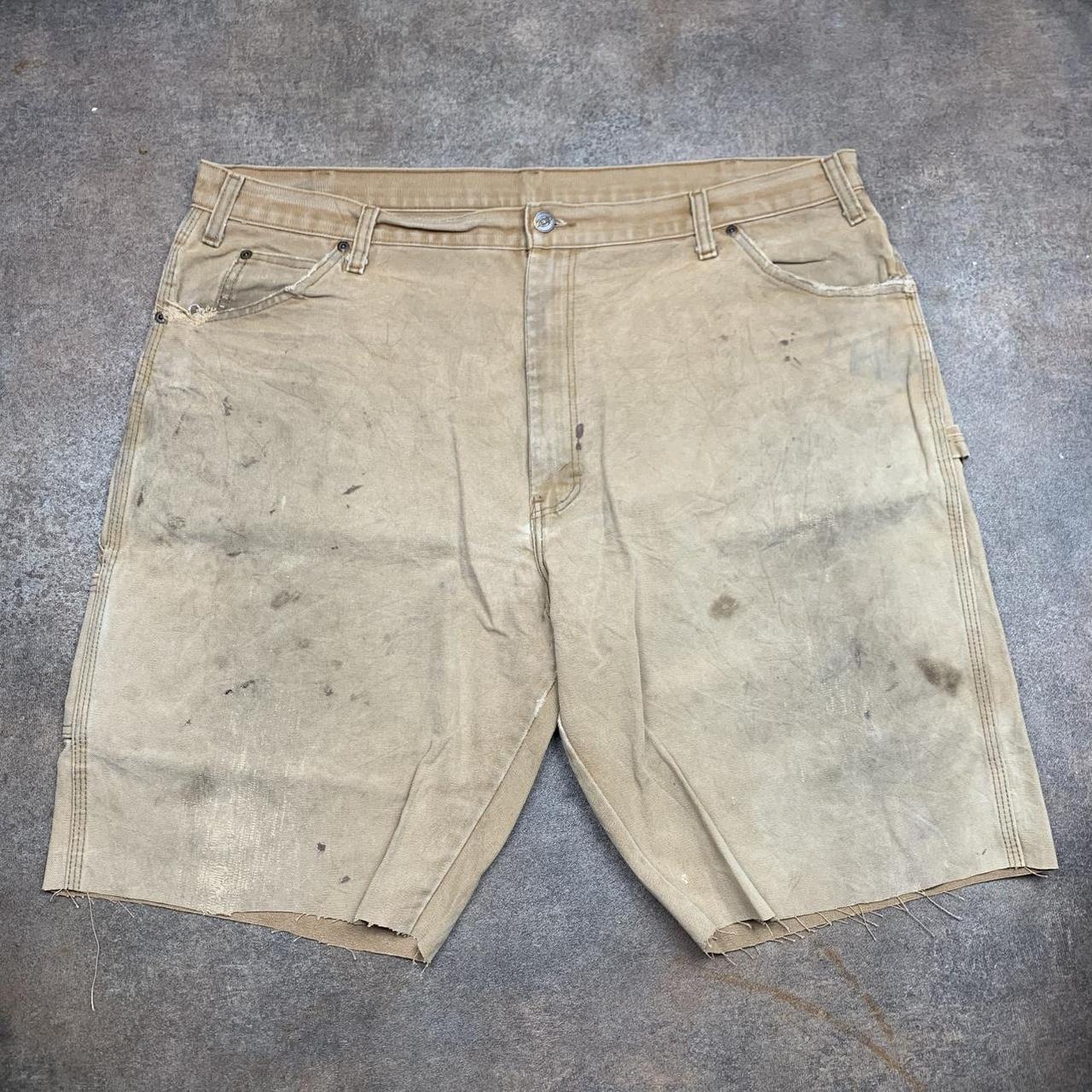 Dickies 00s beige baggy carpenter jorts