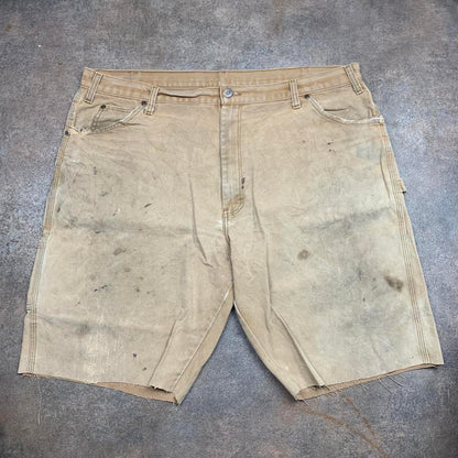 Dickies 00s beige baggy carpenter jorts