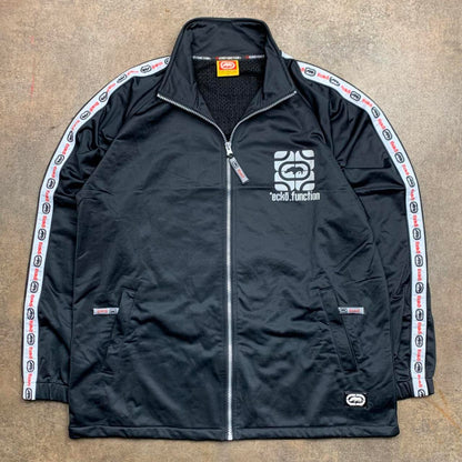 Ecko Function 00s graphic black red zip jacket