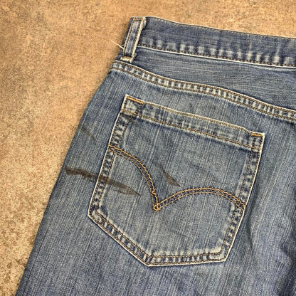 Levi’s Silvertab 00s baggy navy blue denim jeans