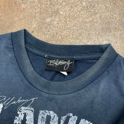 Billabong 90s navy faded graphic tee