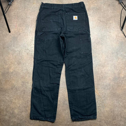 Carhartt WIP carpenter double knee black jeans