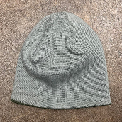 O’Neill 00s reversible grey brown graphic beanie