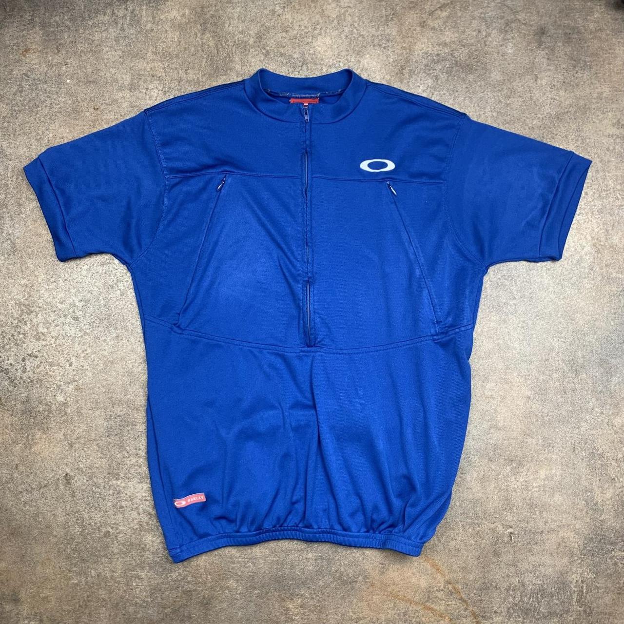 Oakley Software 00s navy cycling jersey