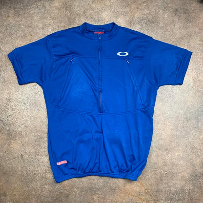 Oakley Software 00s navy cycling jersey