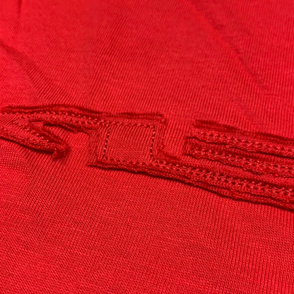 Oakley 00s red cut and sew graphic tee