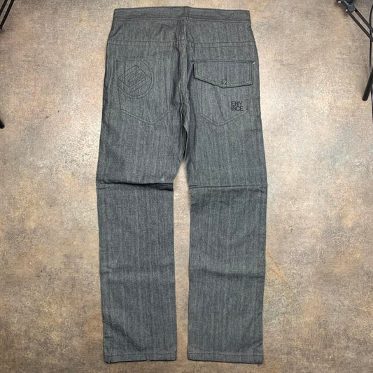 Enyce 00s baggy grey graphic denim jeans
