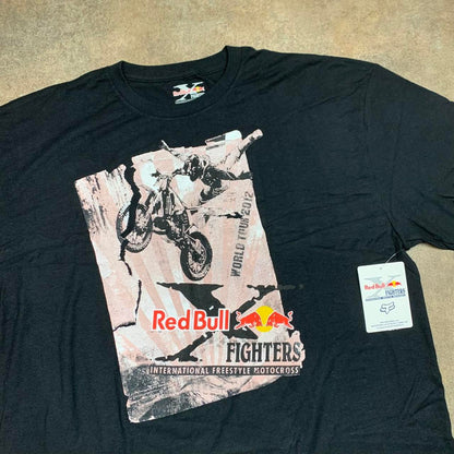 Fox Racing x Red Bull 00s graphic black tee