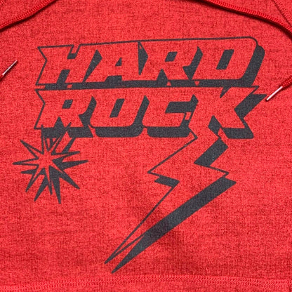 Hysteric Glamour 00s red boxy graphic hoodie