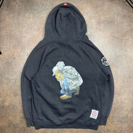 Ecko Unltd. 00s grey baggy hoodie