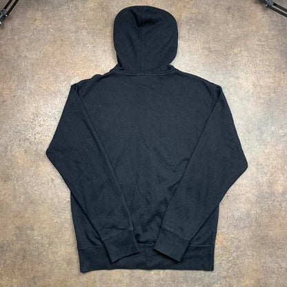 Fox Racing 00s black grunge graphic zip hoodie