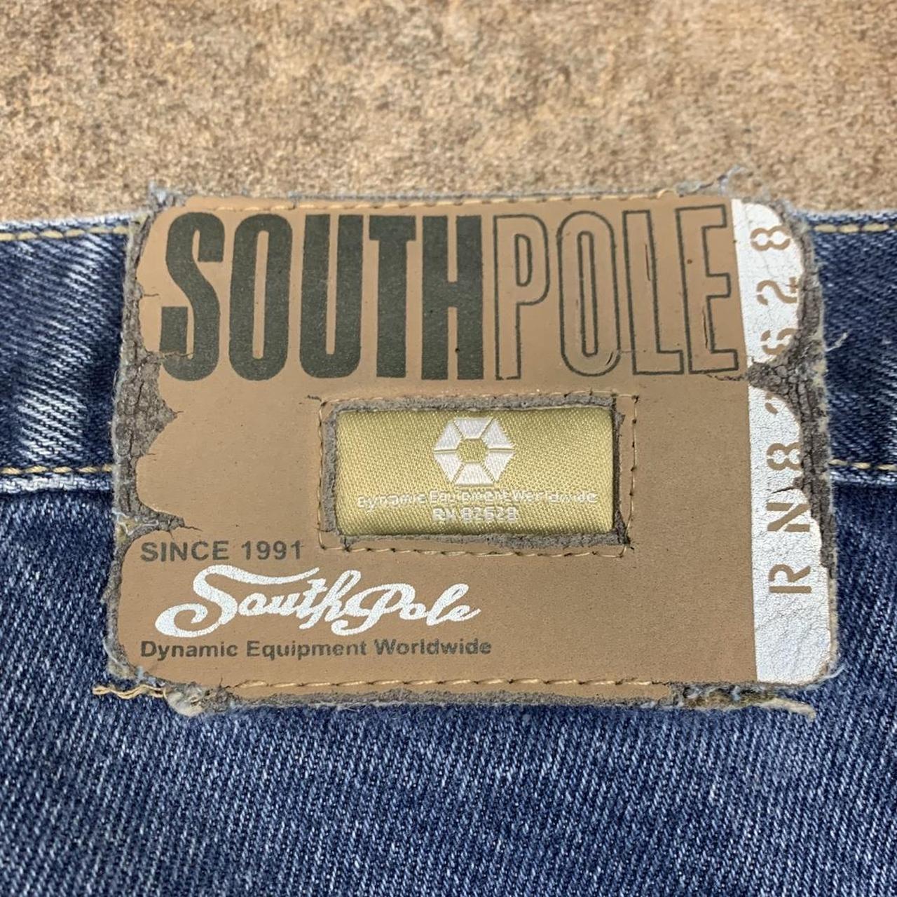 Southpole 00s baggy navy blue jeans