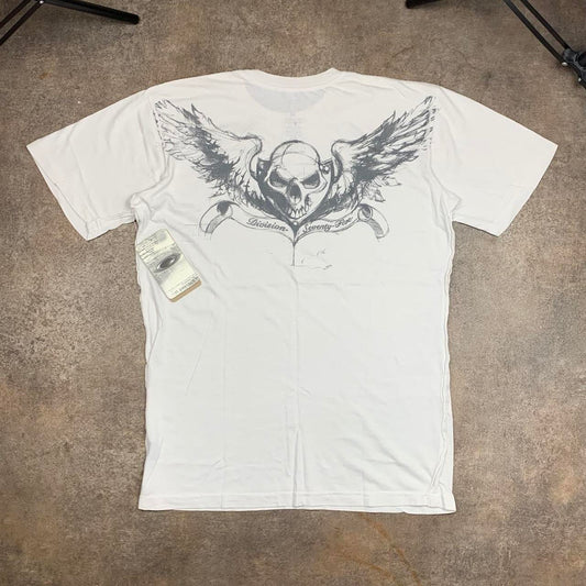 Oakley Flying Tiger 00s white graphic tee