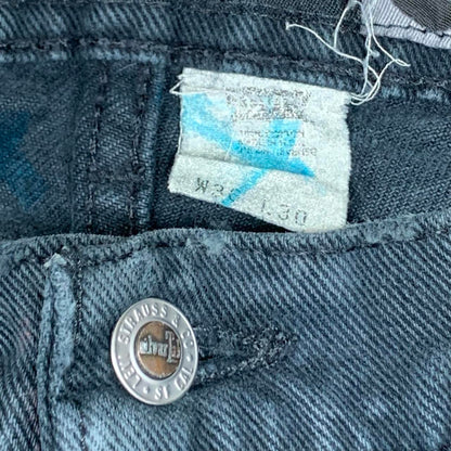 Levi’s Silvertab 90s baggy black denim jeans