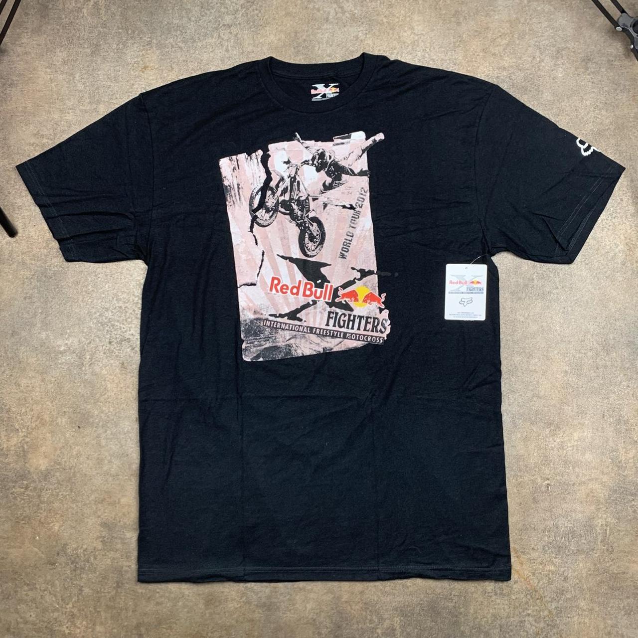 Fox Racing x Red Bull 00s graphic black tee