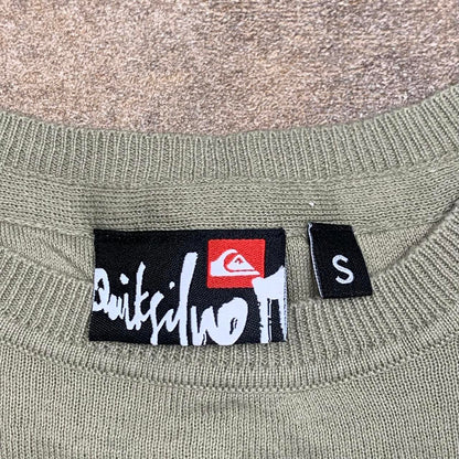 Quiksilver 00s graphic sweater (S)